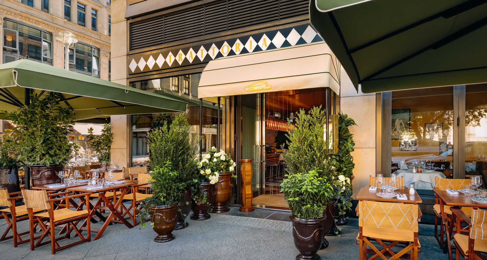 Restaurant with terrace